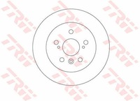 фото thumb №3, Гальмівні диски гальмівні колодки задня trw lexus es 350 277km