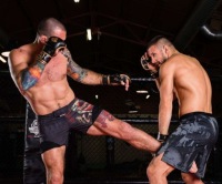 КОЖАНЫЕ ПЕРЧАТКИ ДЛЯ ММА: СПАРИНГОВЫЕ И ТРЕНИРОВОЧНЫЕ Krav Maga Combat BUSHIDO M