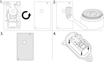 Драйвер светодиодный ДХО Audi A3 S3 Xenon B011782A B011783A 2017-2020 Левый