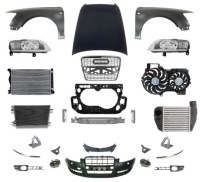 фото thumb №1, Audi a6 c6 04-08 перед капот крыло бампер лампа