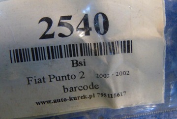 фото thumb №8, Fiat punto 2 2002 1.2 8v модуль bsi 46774357