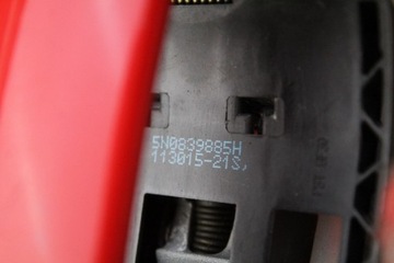 фото thumb №9, Ручка ліва зад задня червона 5n0839885h seat toledo 4 iv 12-18