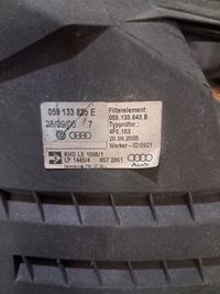фото thumb №4, Корпус фільтра повітря 059133835e audi a6 c6 3.0 tdi