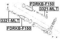 фото thumb №2, Febest 3321-mlt наконечник тяга кермовий поперечний