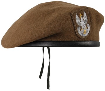 BERET WOT Wojsk Obrony Terytorialnej Brązowy | Terytorialsi | wzór MON - 62
