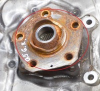 фото thumb №9, Audi q5 sq5 2017 ліва сторона ступиця колеса заднього