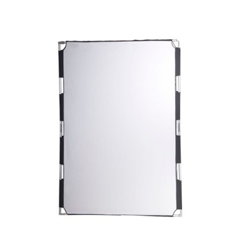 Panel 5w1 200x140cm składany - biały, złoty, srebrny, czarny