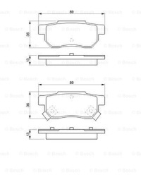 фото thumb №4, Тормозные диски тормозные колодки задняя bosch mg mg zr