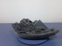 фото thumb №3, Kia sorento ii lift фара левый лампа передняя usa 92101-1u500