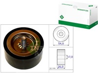 фото thumb №1, Ina ролик ремень - ремень клиновой ina, 532 0672 10