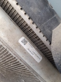 Dodge ram 13-18 радіатор води кондиціонера 52014808af 5.7 америка Оригінал, фото thumb