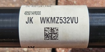 фото thumb №13, Правая полуось шарнир hyundai genesis gv70 электрический 49501ar000 jk wkmz532vu