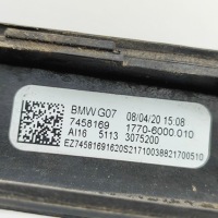 фото thumb №8, Bmw x7 g07 2020 молдинг освітлення задній номерного знака реєстраційний