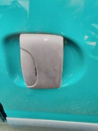 Купити Ручка ліва задні зсувні renault kangoo 1 рестайлінг, фото thumb