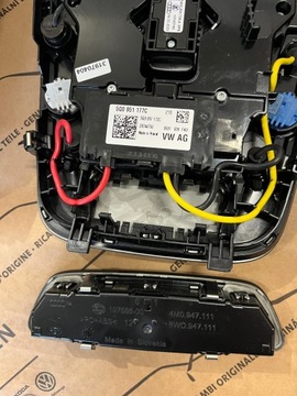 фото thumb №8, Audi a4 b9 рестайлинг avant s line лампа потолок защитные накладки стойка солнцезащитный козырёк 24r