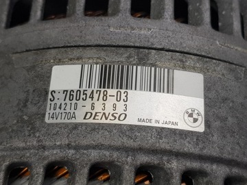 фото thumb №9, Генератор bmw x1 e84 f10 f30 n20b20a n20 2.0 бензин