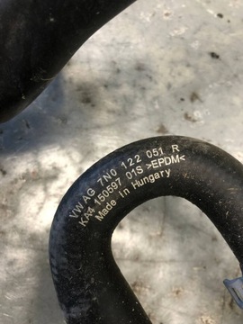 фото thumb №7, Шланг труба воды vw sharan 7n0122051r 7n0121049n