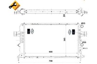 фото thumb №2, Nrf радиаторов opel astra g 1,6 00- nrf