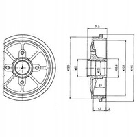 фото thumb №2, Барабан ham.citroen c3 1.1-1.6/16v 02- /20