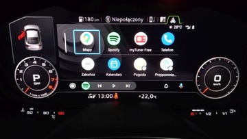 Интерфейс смартфона Audi Car Play Android Auto