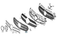 фото thumb №1, Решітка решітка радіатора решітка радіатора mercedes b klasa w247 19-