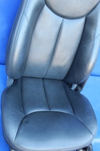 фото thumb №12, Сидіння лівий водія чорний шкіра designo mercedes sl r230 w230 sl350 sl500