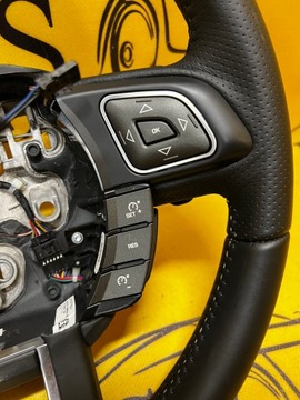 фото thumb №8, Руль кожа мультифункция подрулевые рычаги лепестки range rover evoque l538