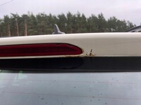 фото thumb №7, Крышка багажника задняя с стекло vw golf v kombi белый lr9a