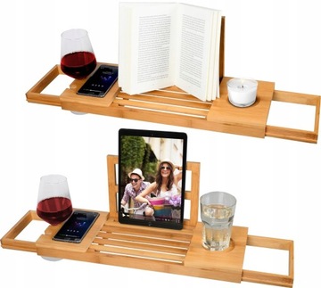 ПОЛКА ДЛЯ ВАННЫ ПОЛКА ЧЕХОЛ ДЛЯ ВАННЫ ECO BAMBOO