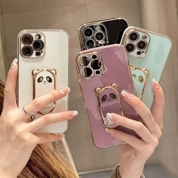 Чехол для телефона Cute Panda, держатель для телефона IPhone 15