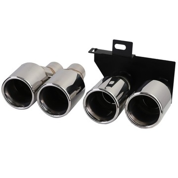 фото thumb №9, Дифузор bmw f10 f11 м-пакет + глушник вихлоп хром стиль m550