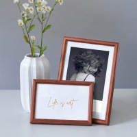 Деревянная фоторамка Бронза LITE WOOD 13x18