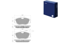 фото thumb №1, Гальмівні колодки гальмівні tomex 12441 alfa romeo 164 fiat croma tipo lancia