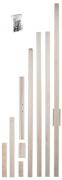 SZTALUGA BUKOWA TRÓJNOŻNA ALUMINIUM 177cm SZTALUGI