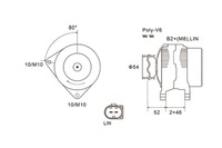 фото thumb №2, Генератор ford maz магнит marelli