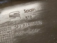 фото thumb №5, Защита решётка жабо seat leon iii 5q0815479 5f1815159b