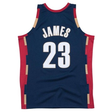 Koszulka Mitchell & Ness CLEVELAND CAVALIERS - LEBRON JAMES NAVY - 2XL