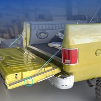 Купить 2x трос крепёжная задняя крышка, трос стальной 2h5829491e к vw amarok, фото thumb