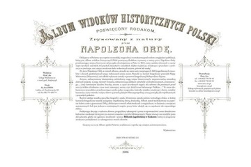ОРДА Альбом исторических видов Польши Серия IV 30 произведений собранной графики
