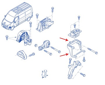 фото thumb №8, Подушка коробки master iii movano b 112225095r