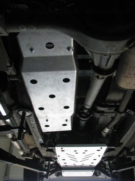 фото thumb №5, Комплект защита шасси ford ranger t6 2015+ алюминиевый