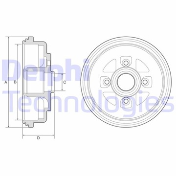 фото thumb №3, Барабан гальмівний зад suzuki swift iii 05-10