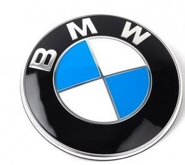 BMW E46 E90 Эмблема перед зад зад черная 82мм 74мм