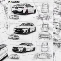 фото thumb №15, Kore сплиттер молдинг передняя bmw seria 4 g22 / g23 abs чёрный szafir
