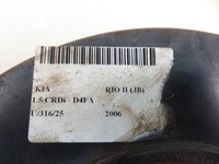 фото thumb №7, Диск тормозная перед kia rio ii 1.5 crdi 110 - d4fa