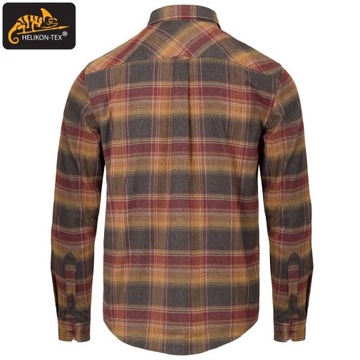 Мужская фланелевая рубашка в клетку HELIKON Casual Tactical Everyday L