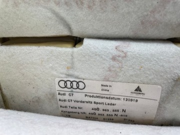 фото thumb №4, Audi a7 сиденье правый маты нагревательные рейка блок управления