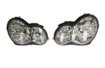 фото thumb №1, Mercedes c класс w203 рестайлинг - комплект фары