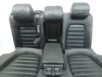 фото thumb №10, Kpl сидений сиденья перед диван зад vw passat cc кожаные чёрные