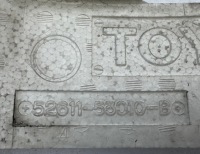 Lexus is 1 1998 - 2005 балка абсорбер кронштейн бампер перед оригінал оригінальний номер Оригінал, фото thumb